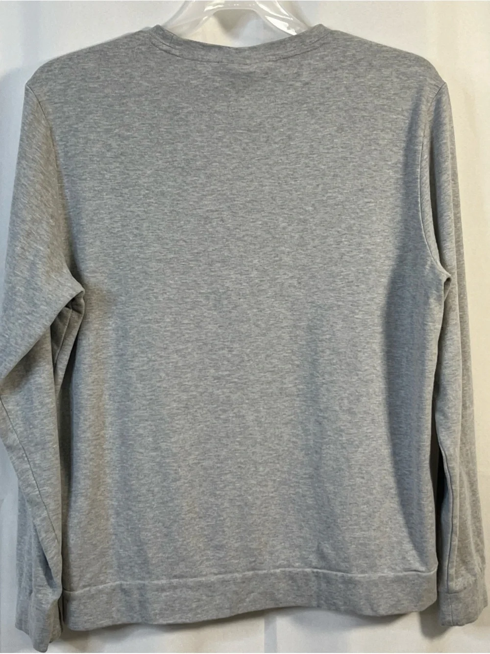 Vintage Fila Men's Gray Pullover Long Sleeve Sweatshirt Size Large